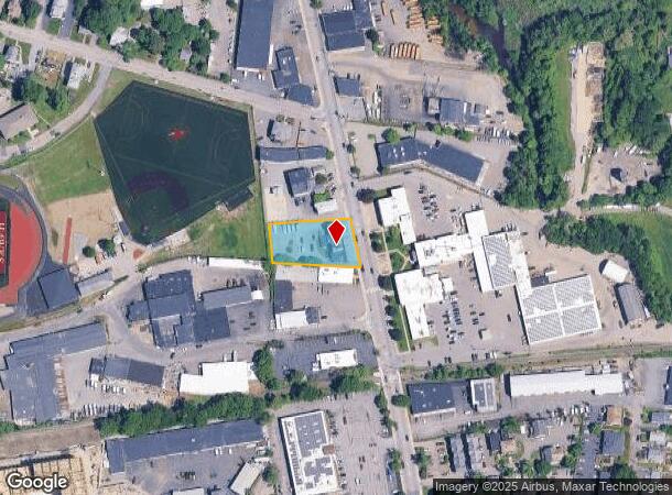  168 Lexington St, Waltham, MA Parcel Map