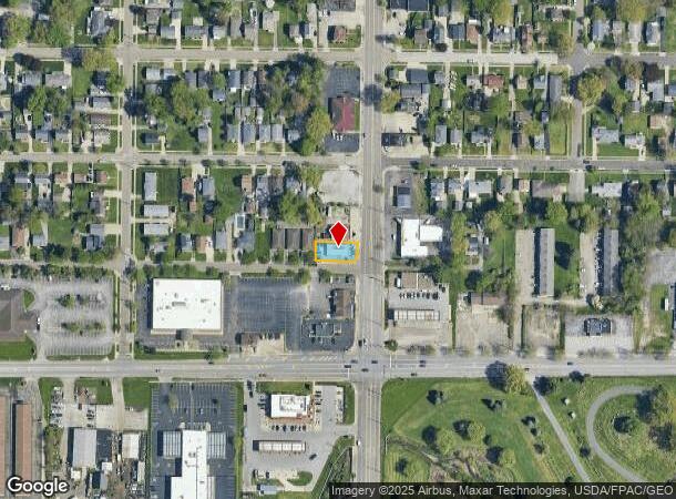  2102 S Main St, Akron, OH Parcel Map