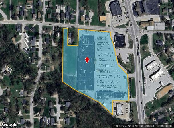 Steamboat Bend Shopping Ctr, Hannibal, MO Parcel Map