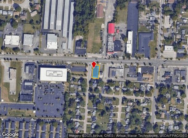  4121 E Main St, Columbus, OH Parcel Map