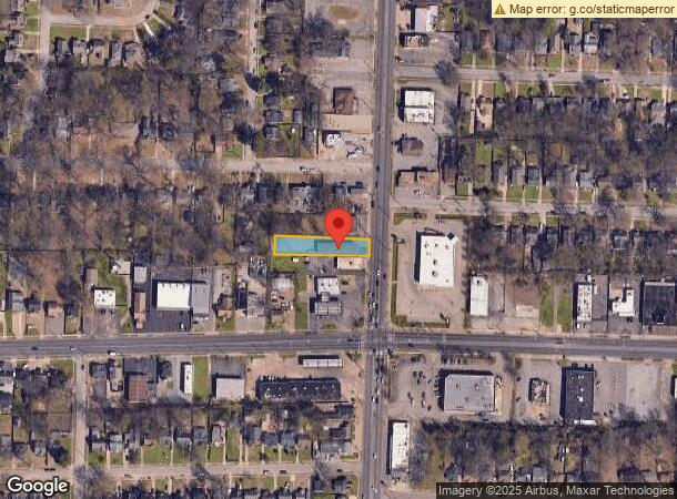  839 S Highland St, Memphis, TN Parcel Map