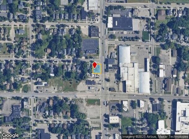  1135 Division Ave S, Grand Rapids, MI Parcel Map