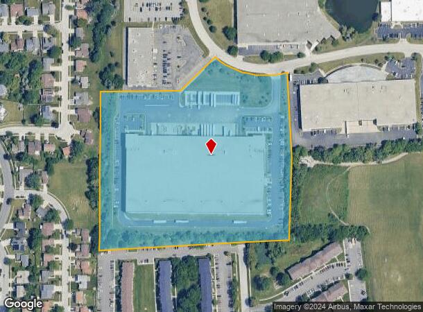  601 Regency Dr, Glendale Heights, IL Parcel Map