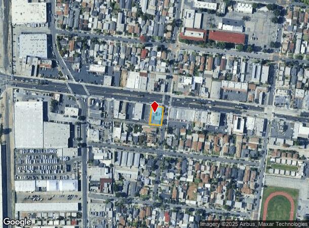  3544 Slauson Ave, Maywood, CA Parcel Map