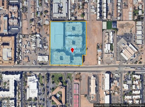  1900 E Apache Blvd, Tempe, AZ Parcel Map