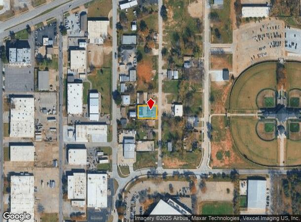 1002 Cresthaven Dr, Euless, TX Parcel Map