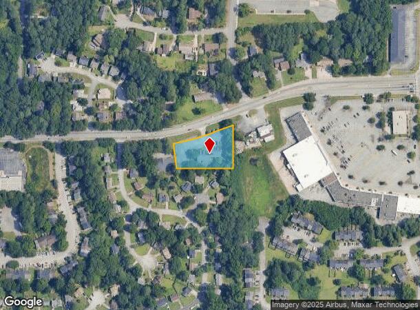  4759 Rockbridge Rd, Stone Mountain, GA Parcel Map