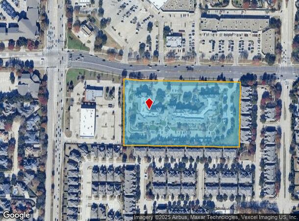 4800 W Parker Rd, Plano, TX Parcel Map