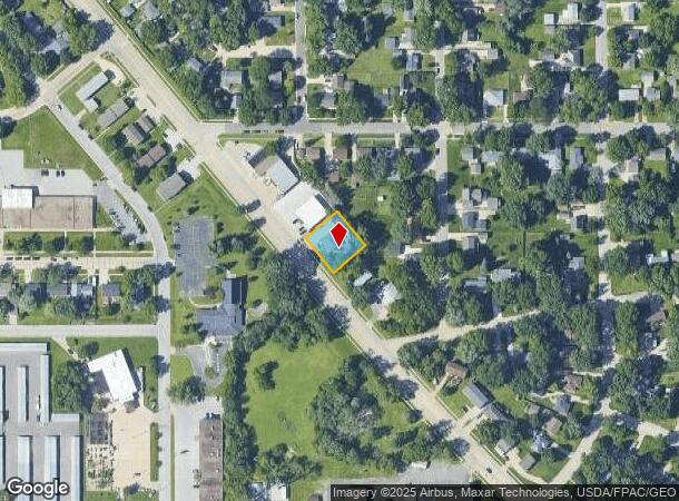  2504 Waterloo Rd, Cedar Falls, IA Parcel Map