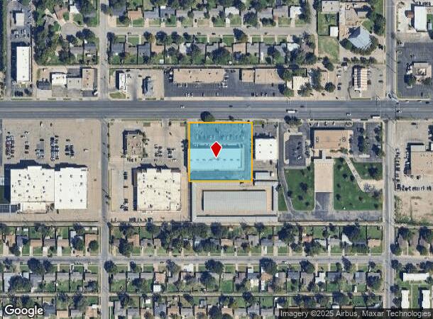  4825 50Th St, Lubbock, TX Parcel Map