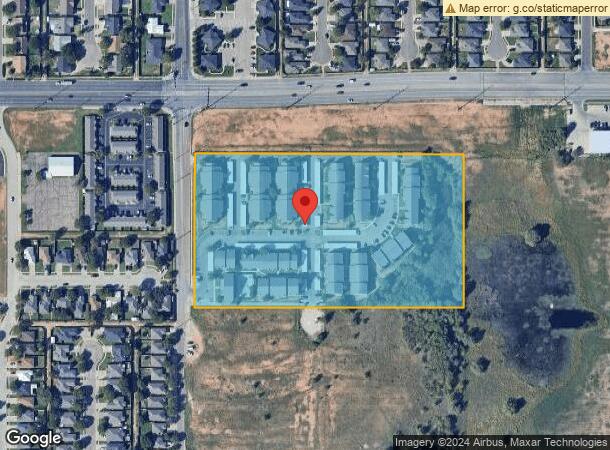  8217 Avenue U, Lubbock, TX Parcel Map