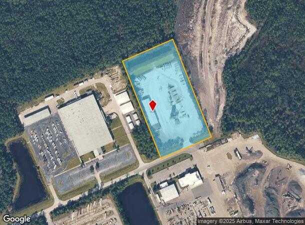 3702 Olson Dr, Daytona Beach, FL Parcel Map