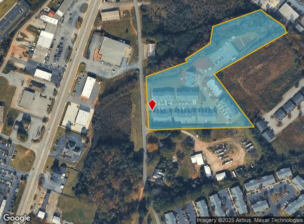 100 Arbor Trl, Piedmont, SC Parcel Map