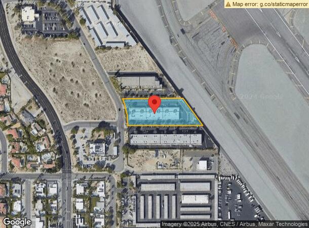  870 E Research Dr, Palm Springs, CA Parcel Map