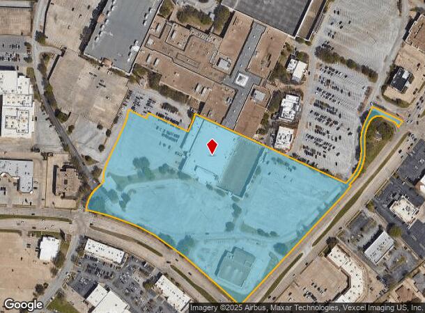  4900 S Hulen St, Fort Worth, TX Parcel Map
