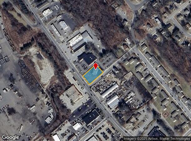  1555 Main St, Willimantic, CT Parcel Map