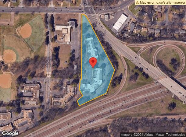  1760 Moriah Woods Blvd, Memphis, TN Parcel Map