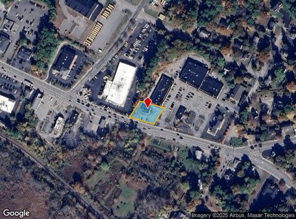  405 W Central St, Franklin, MA Parcel Map