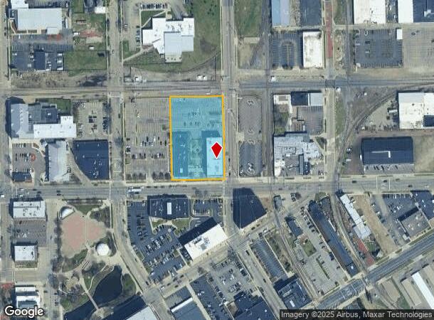  261 E Kalamazoo Ave, Kalamazoo, MI Parcel Map