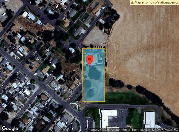  406 S Cascade St, Ritzville, WA Parcel Map