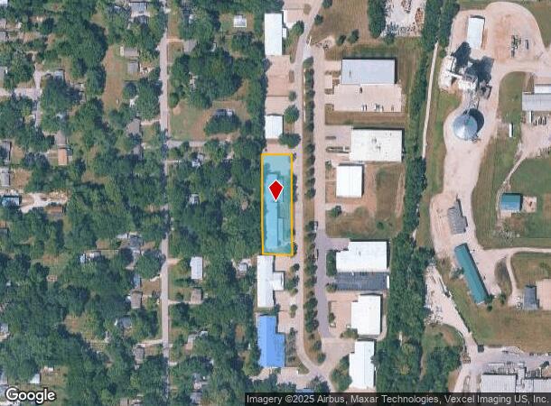  2001 Delaware St, Lawrence, KS Parcel Map