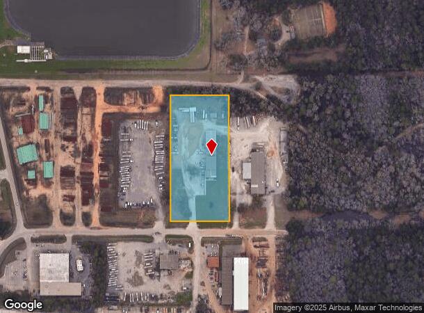  207 Commerce St, Saraland, AL Parcel Map