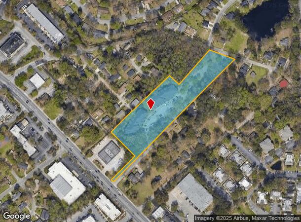  1725 Savage Rd, Charleston, SC Parcel Map