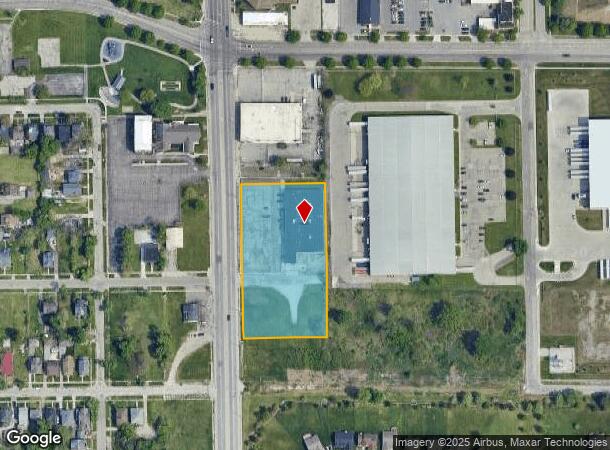  1900 N Saginaw St, Flint, MI Parcel Map