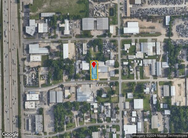  514 Northville St, Houston, TX Parcel Map