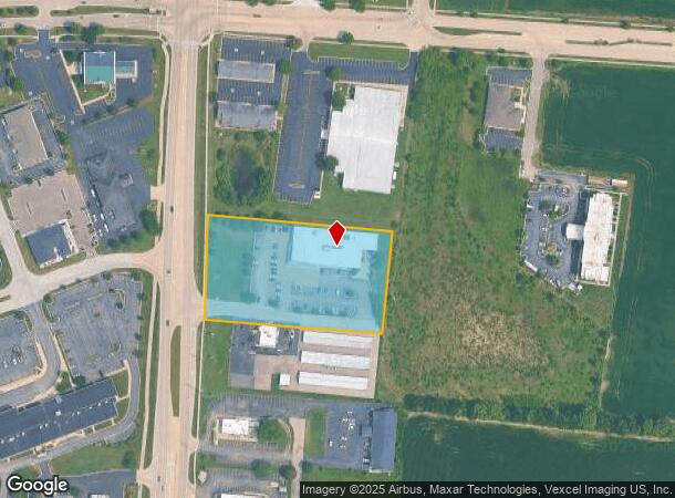 1610 N Bridge St, Yorkville, IL Parcel Map
