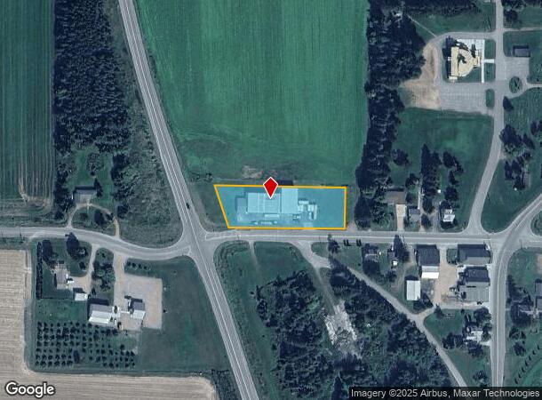 W9956 Cty B, Deerbrook, WI Parcel Map