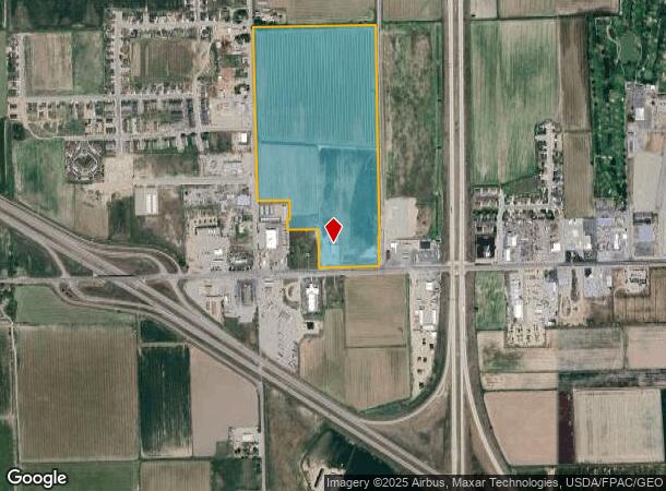  2108 W Main St, Tremonton, UT Parcel Map
