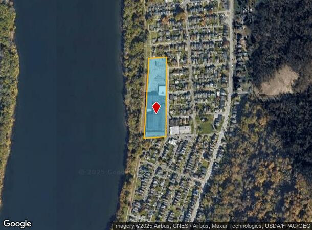 N 8Th Street Hazlett Ave, Wheeling, WV Parcel Map