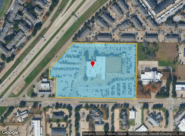  3837 W Wheatland Rd, Dallas, TX Parcel Map