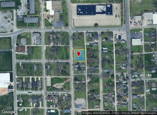  2329 Winter St, Fort Wayne, IN Parcel Map