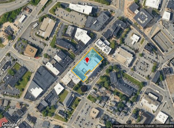  186 S Main St, Fall River, MA Parcel Map