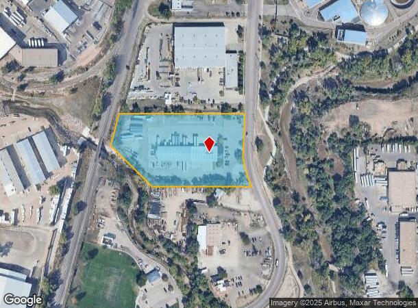  4120 Mark Dabling Blvd, Colorado Springs, CO Parcel Map