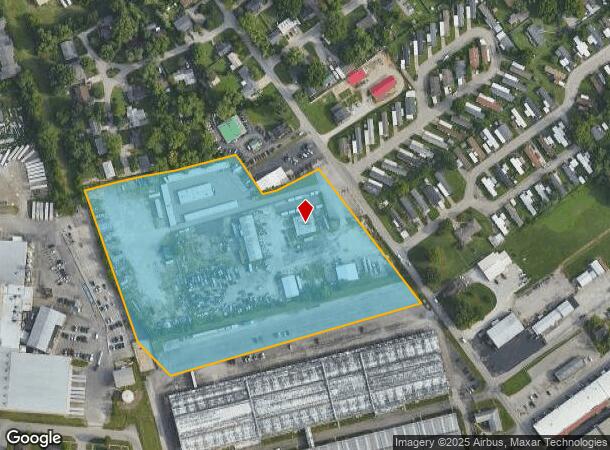  1801 Dutch Ln, Jeffersonville, IN Parcel Map