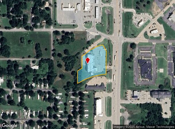  1701 N 32Nd St, Muskogee, OK Parcel Map