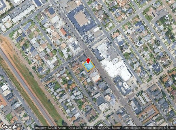 1709 S Coast Hwy, Oceanside, CA Parcel Map