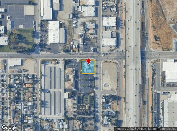  907 W Mill St, San Bernardino, CA Parcel Map