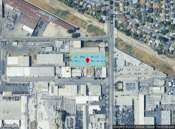 14037 Garfield Ave, Paramount, CA Parcel Map