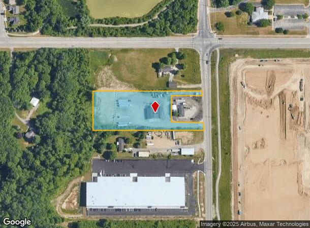  6105 E Paris Ave Se, Caledonia, MI Parcel Map