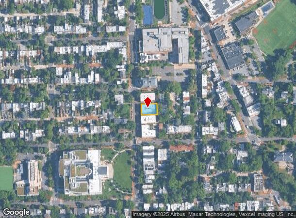  1719 35Th St Nw, Washington, DC Parcel Map
