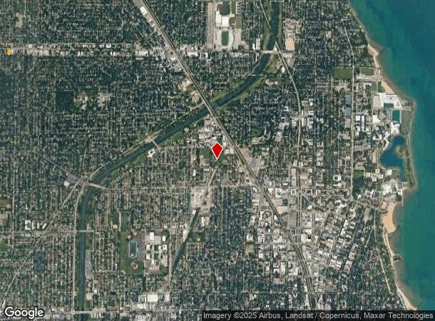  3014 Central St, Evanston, IL Parcel Map