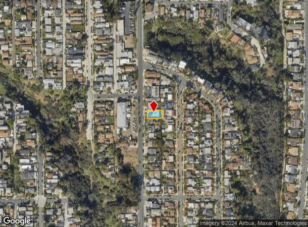  3435 Euclid Ave, San Diego, CA Parcel Map