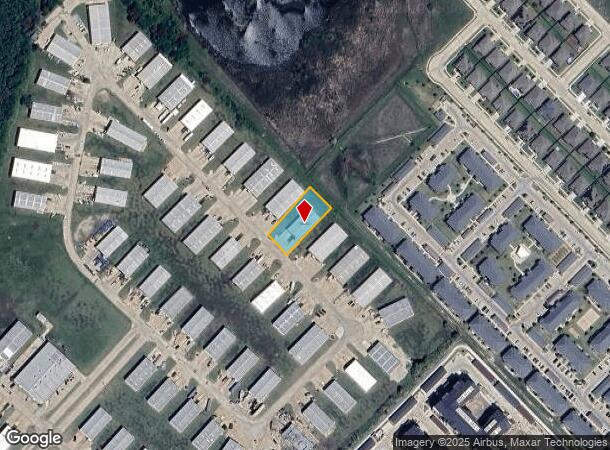  206 Industrial Dr, Forney, TX Parcel Map