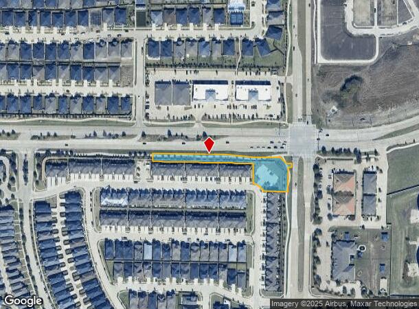 960 Emil Pl, Allen, TX Parcel Map