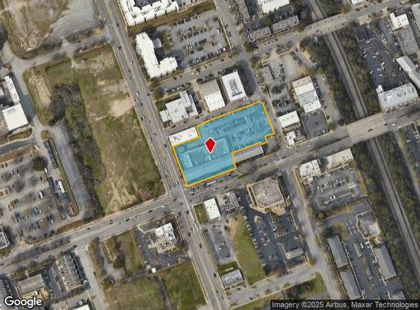  501 Gervais St, Columbia, SC Parcel Map