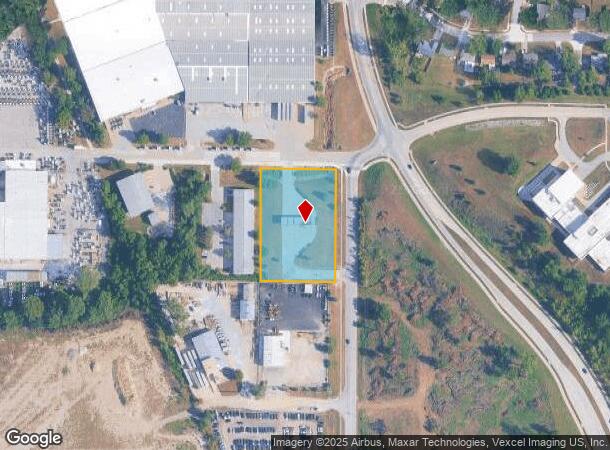 2910 Haskell Ave, Lawrence, KS Parcel Map